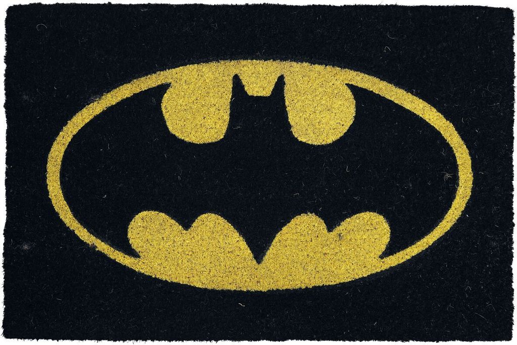 Batman Fußmatte 60x40 Cm | Robuste Matte Mit Batman-Symbol Für Eingang & Zimmer