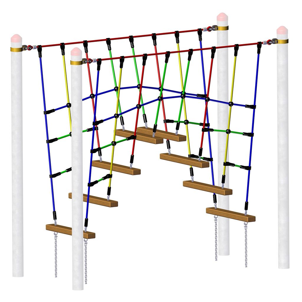 Huck Seilspielgeräte Vario-Kletterpark Einzelelement "Brücke"