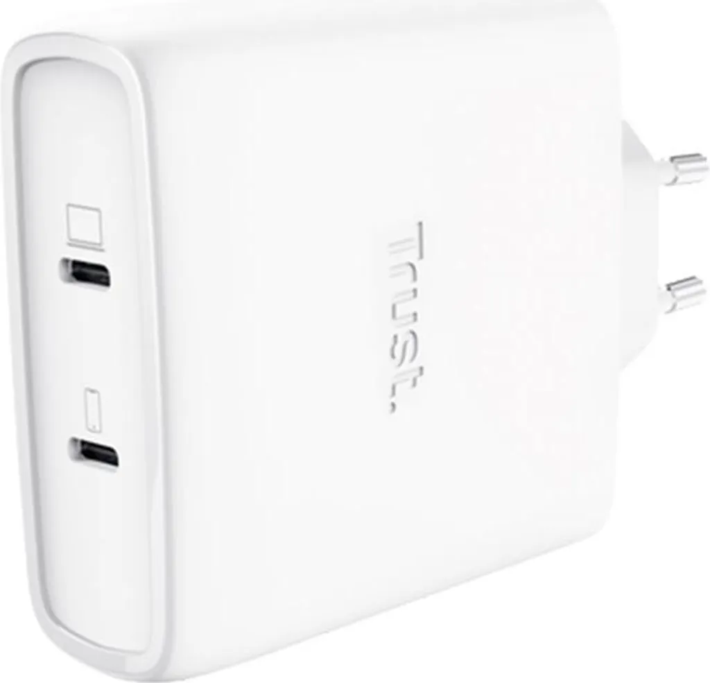 Adaptateur Secteur Universel Trust Maxo 20V Blanc Haute Performance