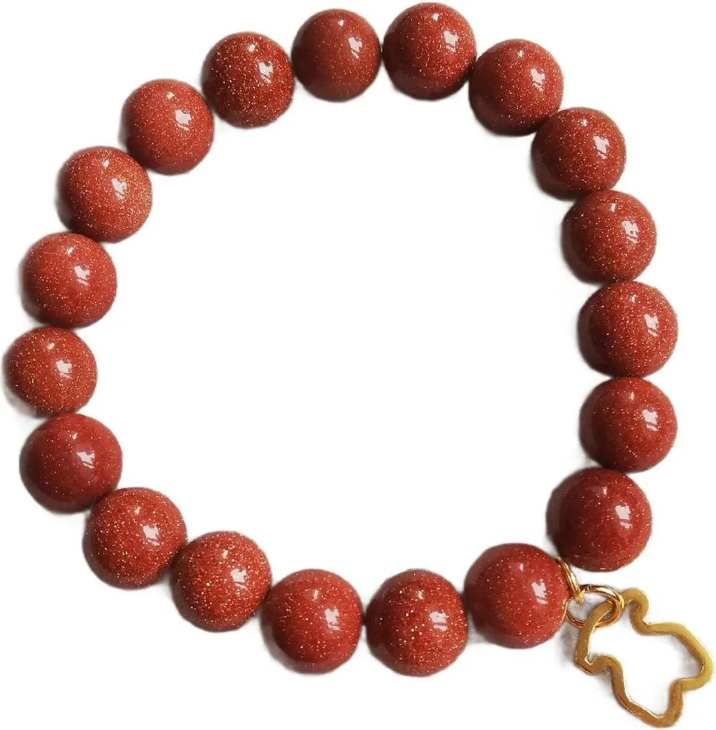 Bracelet DESERT SAND élastique : fini les fermoirs difficiles + Ours