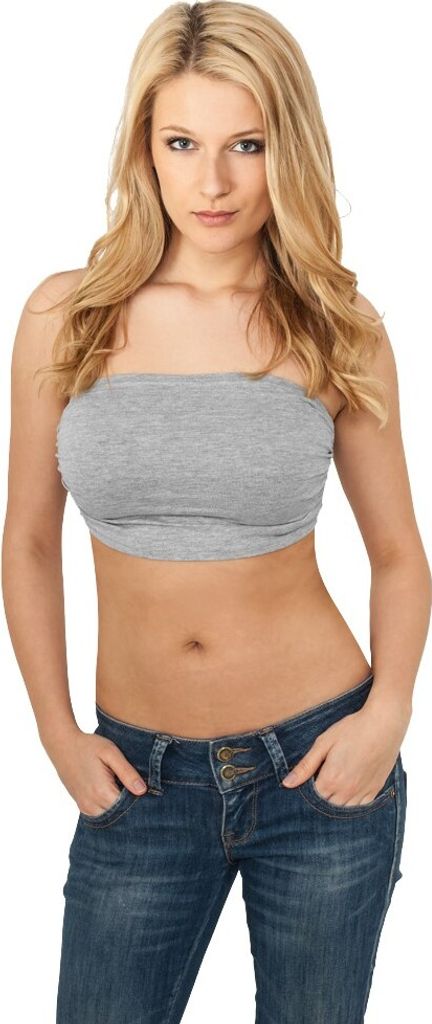 Urban Classics Oberteil für Frauen Bonta hellgrau M