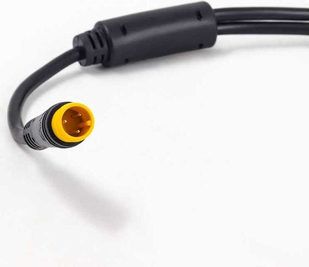 windmeile | 1T2 Kabelbaum, kompatibel zu Bafang BBS01 BBS02 BBSHD Mittelmotor, Waterproof, 20cm, EBBUS, Kabelverteiler Splitter Wiring Harness E-Bike
