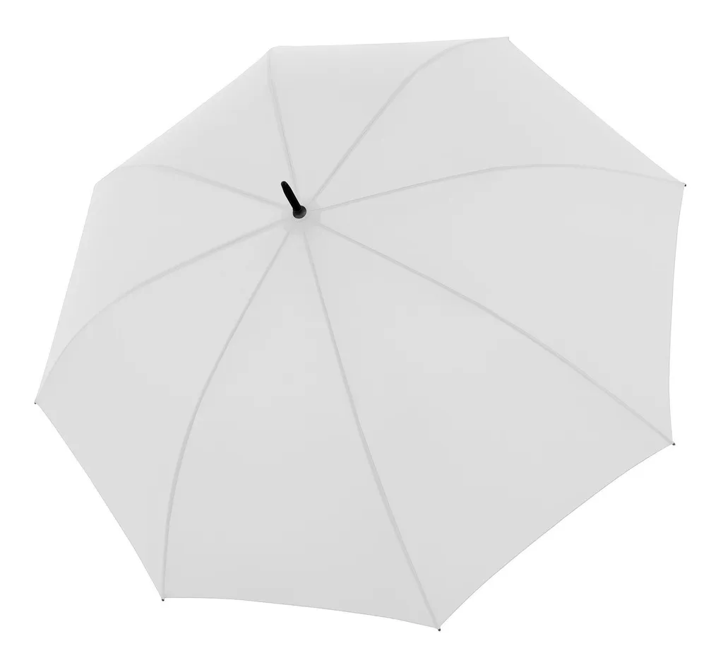 Doppler Nature Golf AC Simply Bright White - Parapluie Canne Blanc 120cm