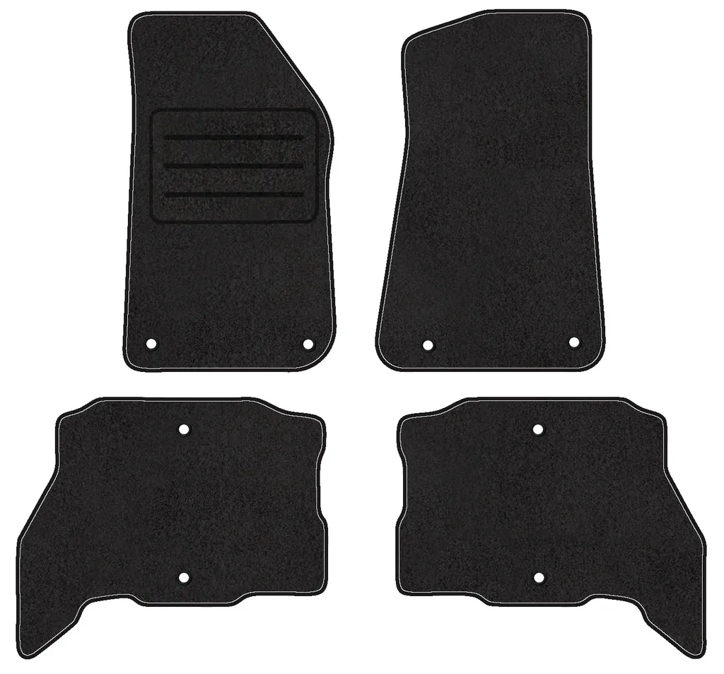 Tappetini Performance Velluto JEEP RENEGADE - Set 4 Pezzi Rinforzato