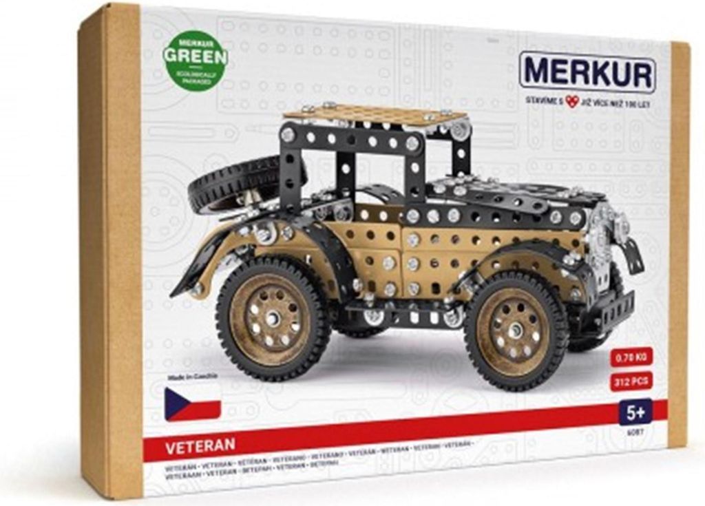 Stavebnice MERKUR Veterán 325ks Obrázek produktu 