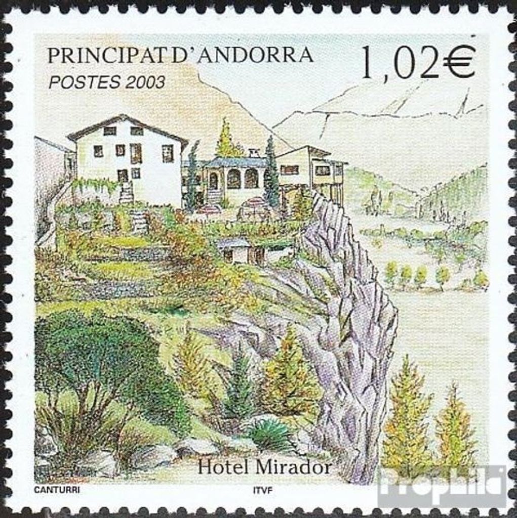 Briefmarken Andorra - Französische Post 2003 Mi 600 Produktbild 
