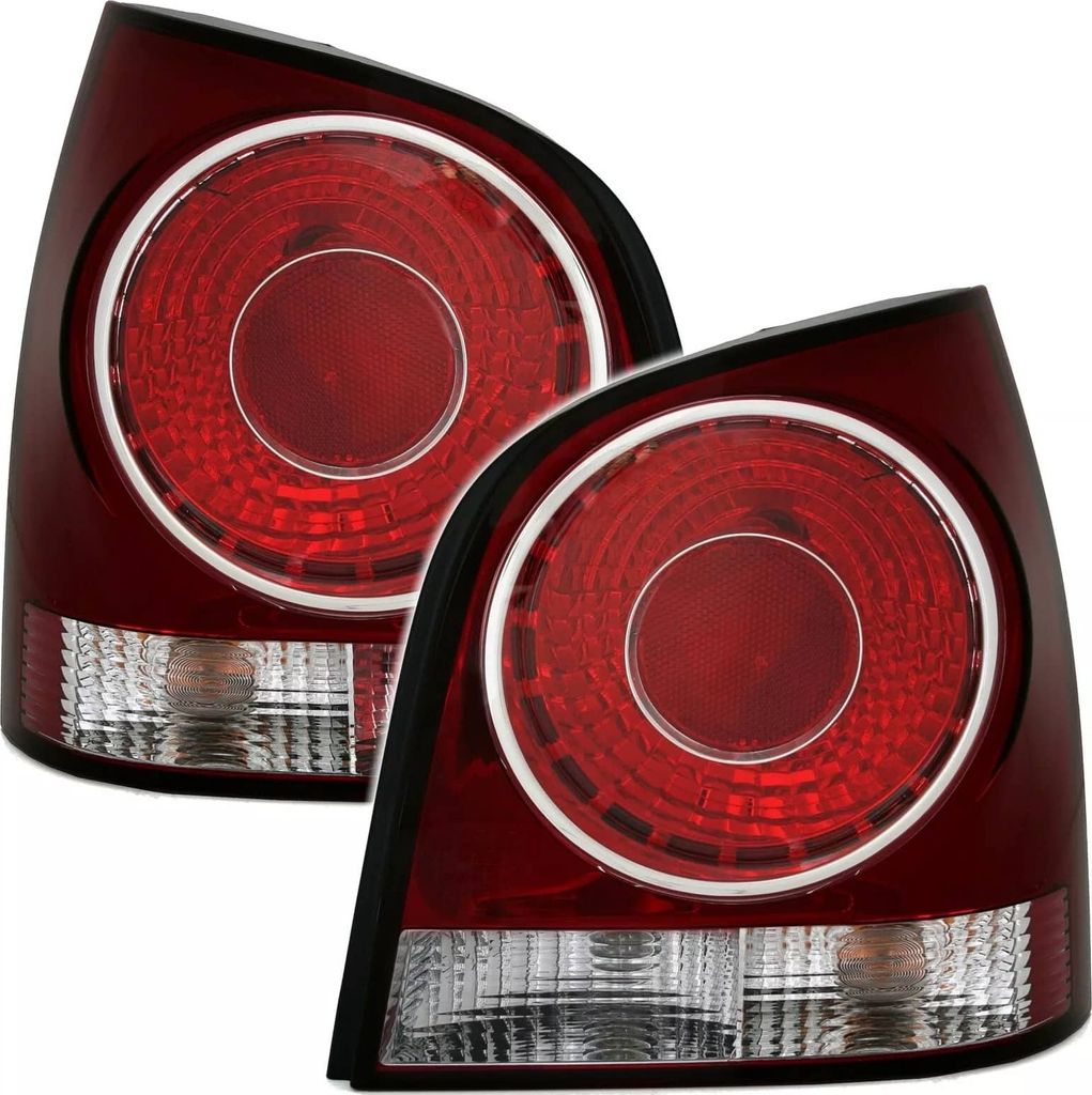 Rückleuchten Heckleuchten Rot LINKS + RECHTS für VW Polo 9N 2001-2009