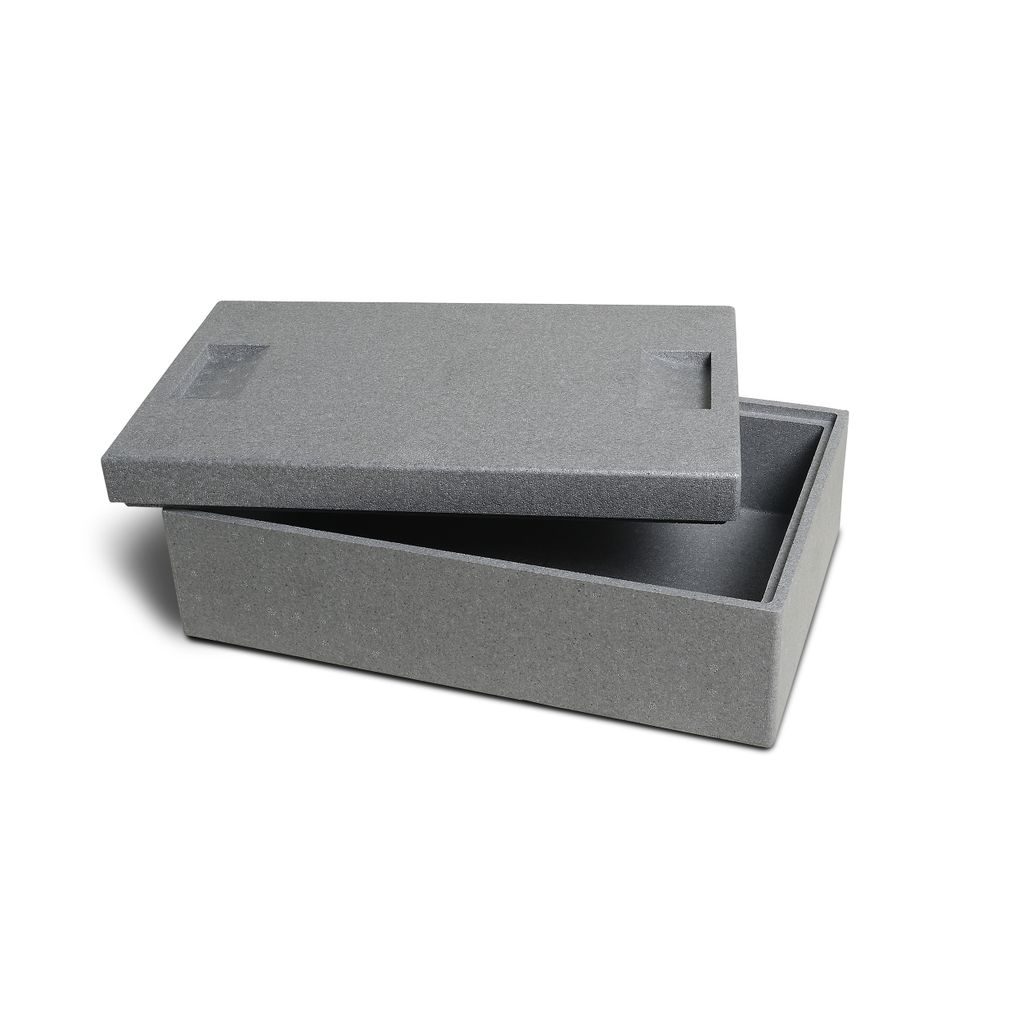 Climapor Thermobox inkl. Deckel -  ca. 16,5 L, grau Produktbild 3