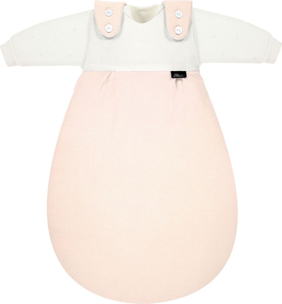 Alvi Baby-Mäxchen 3tlg. Super Soft rose stripes 68/74 Produktbild 