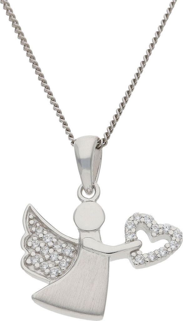 JuwelmaLux Anhänger Schutzengel 925/000 Sterling Silber mit synth. Zirkonia JL10-02-3025