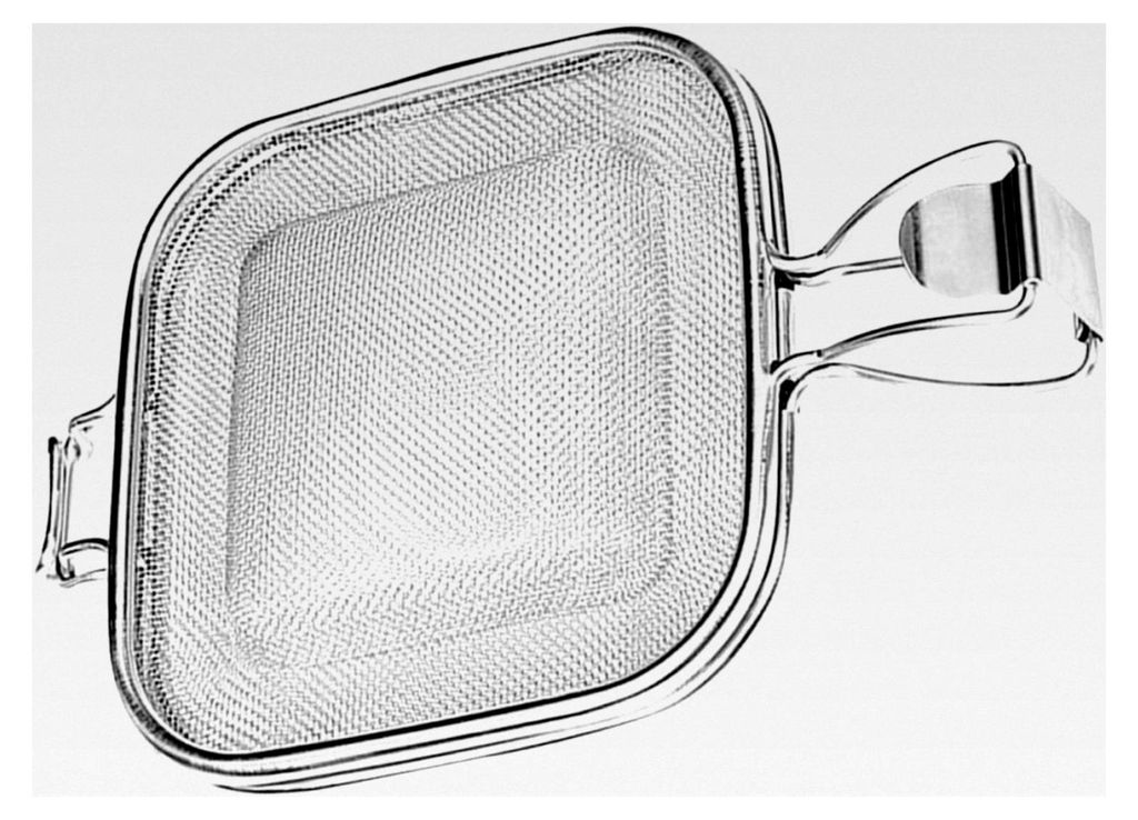 Edelstahl Sandwich Bratnetz und Grillzange, Brotbackhalter für den Backofen, vielseitiges Küchenwerkzeug für Sandwiches und Grill