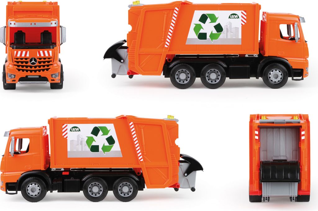 WORXX LENA Mercedes Arocs Müllwagen - 6 mm Stahlachsen, Produktbild 3