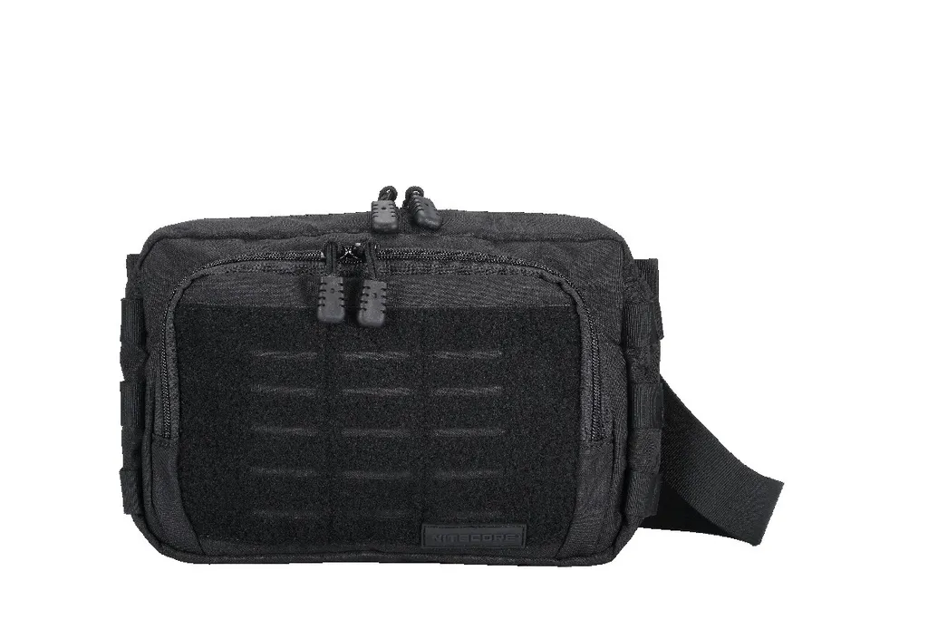Sac Bandoulière Tactique Nitecore NUP30 Noir pour EDC et Randonnée