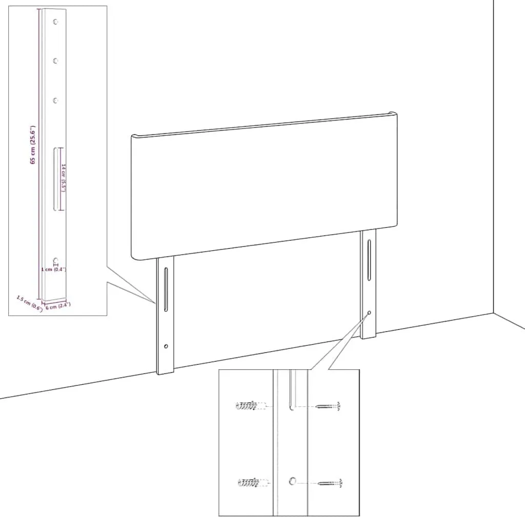 Spalliera Letto Matrimoniale LED 180cm | Grigio Chiaro Pratico e Morbido - 11