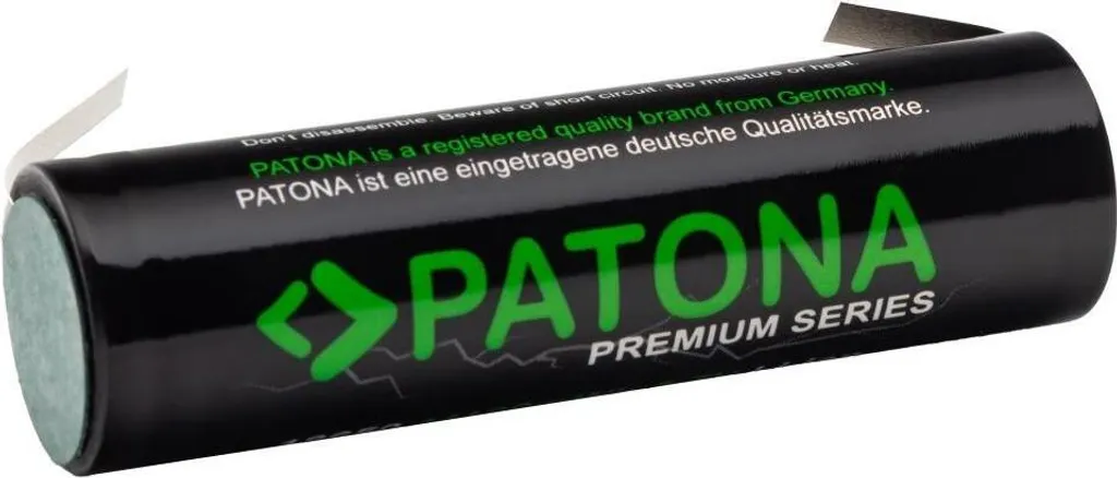 Cella 18650 PATONA PREMIUM 3000mAh Ricambio con Pin per Saldare