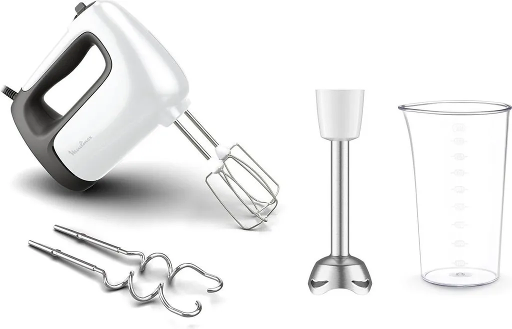 Mixeur Plongeant Prep'Mix + HM462110 Idéal pour Soupes et Purées Maison