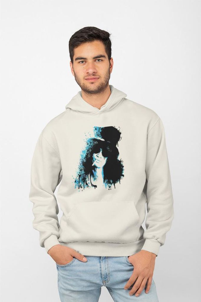 D&B Uni Hoodie ZN00008 Slash Creme-Größe L