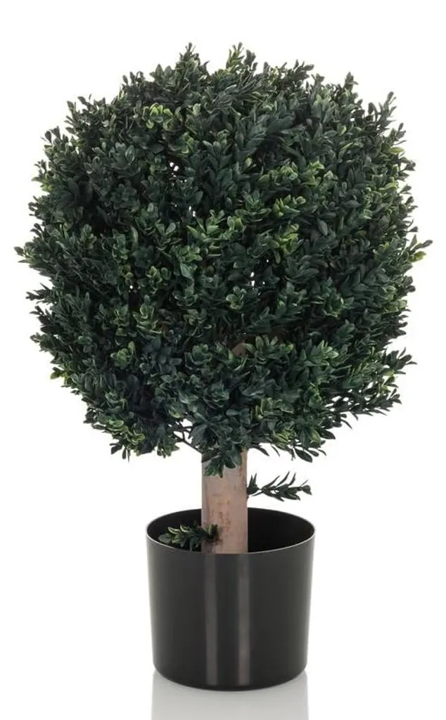 Buis synthétique 65 cm pour terrasse et salon - Décoration facile verte