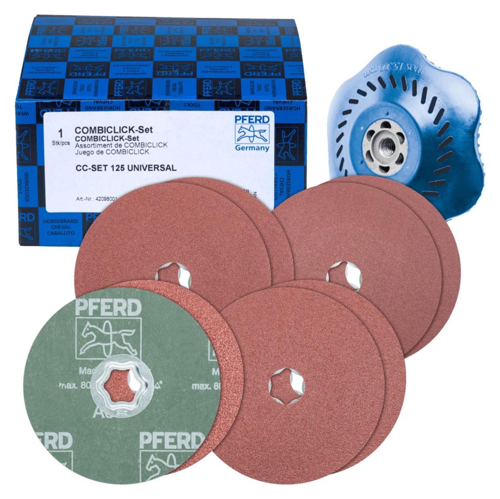 PFERD COMBICLICK set, 12,5 cm, 1 Stück(e) Produktbild 