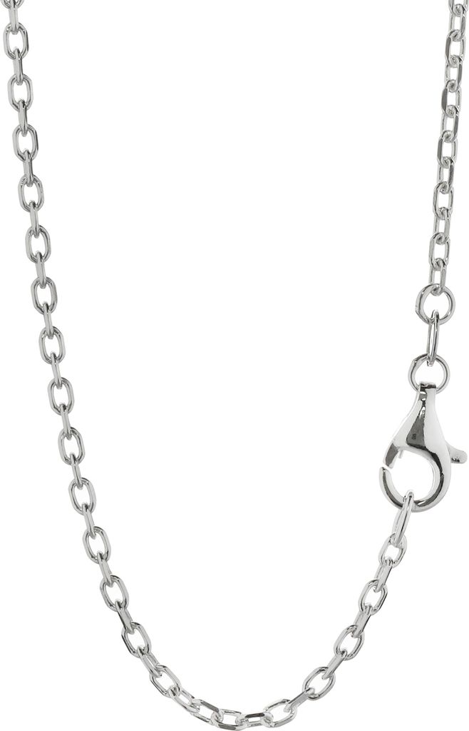 Halskette 50cm Ankerkette 925 Silber 4fach diamantiert Produktbild 