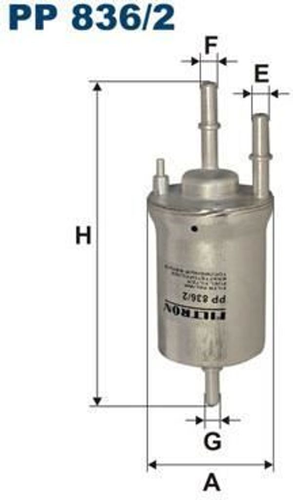 Kraftstofffilter FILTRON PP 836/2