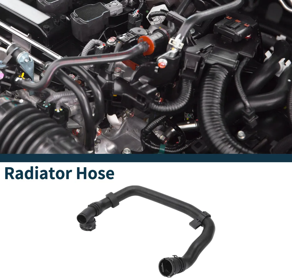 Tuyau de Radiateur L5Q0122051B pour Skoda Octavia Mk3 2014 Noir