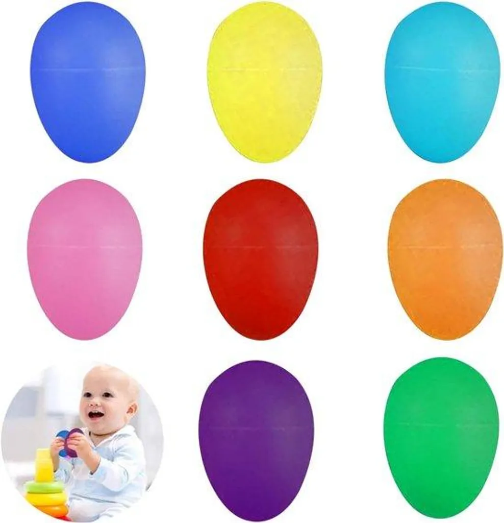 Maracas œuf de musique : instrument rythmique pour éveil sensoriel