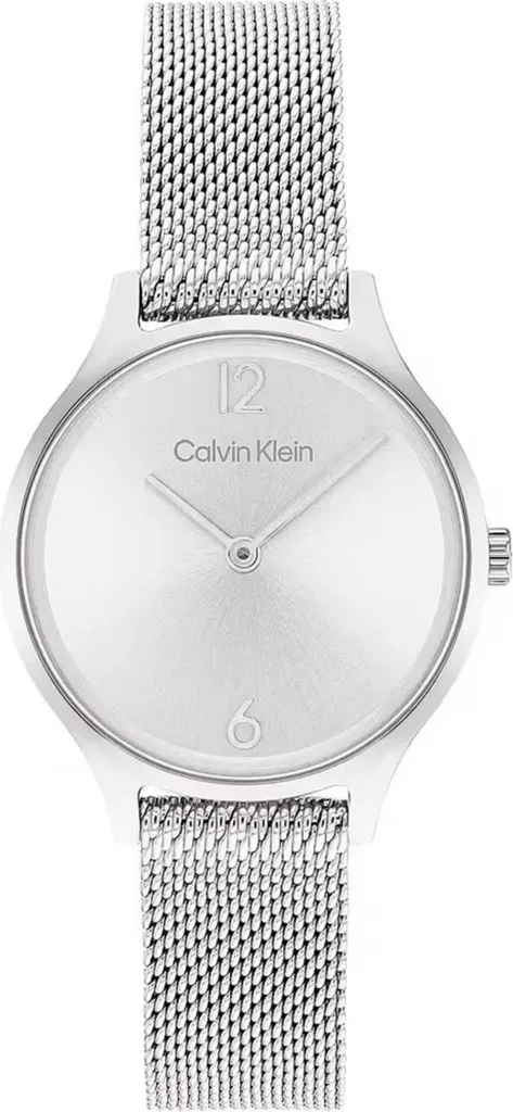 Montre Calvin Klein 25200058 ultra plate en acier gris brossé et poli