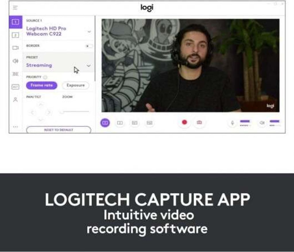 Logitech WebCam BRIO 4K Ultra HD Produktbild 41