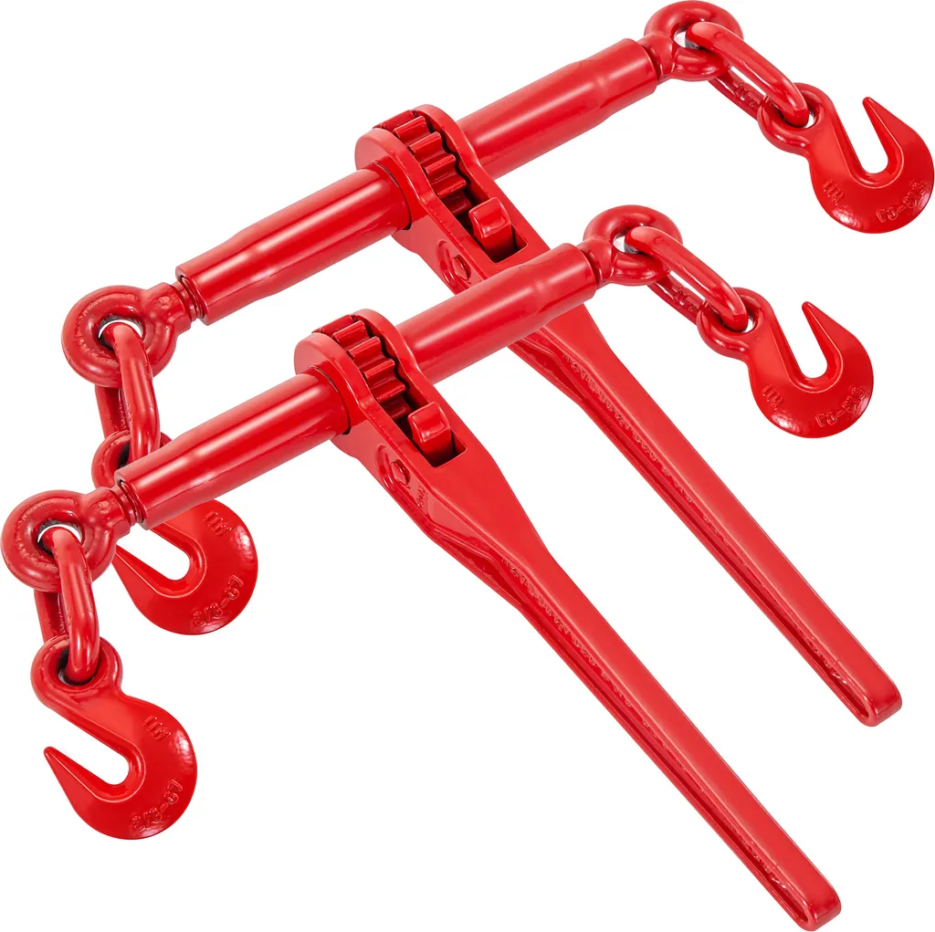 Arrimage de Remorque : Lot de 2 Tendeurs à Cliquet 3/8-1/2" pour Chaînes