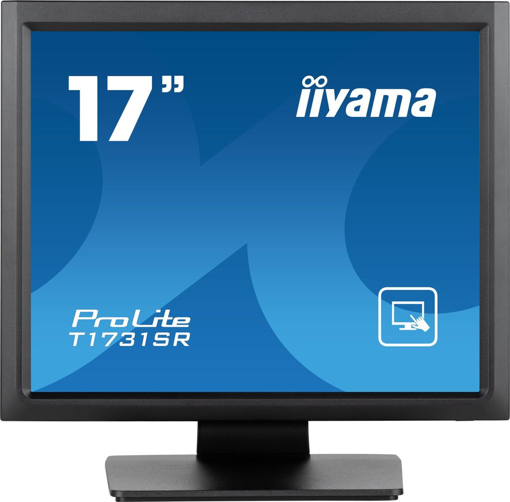 iiyama ProLite T1731SR-B1S, LED-Monitor, (WXGA, TN, Touchscreen)