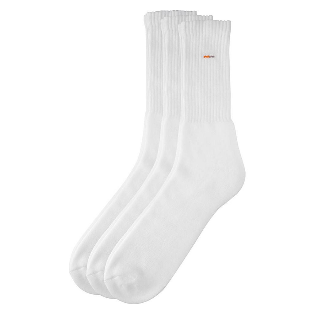 3 Paar Camano Basic Socken Sportsocke Nr. 5943 - Farbe: weiß - Größe: 35-38