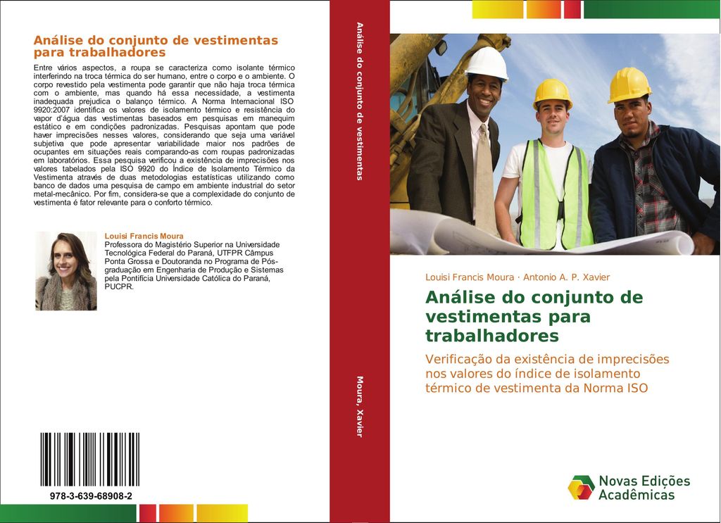 Análise do conjunto de vestimentas para trabalhadores