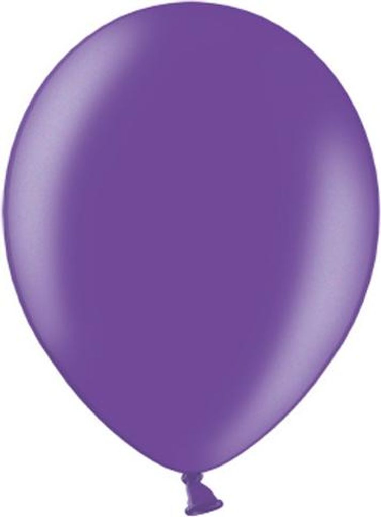 Palloncini 30 cm, viola metallizzato (1 confezione / 100 Immagine del prodotto 