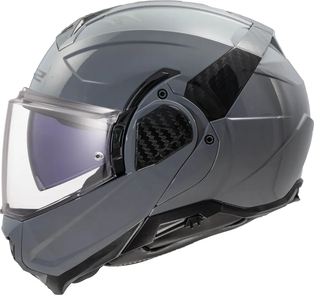 Casque LS2 FF910 Advant II modulable 180 degrés gris en taille 3XL