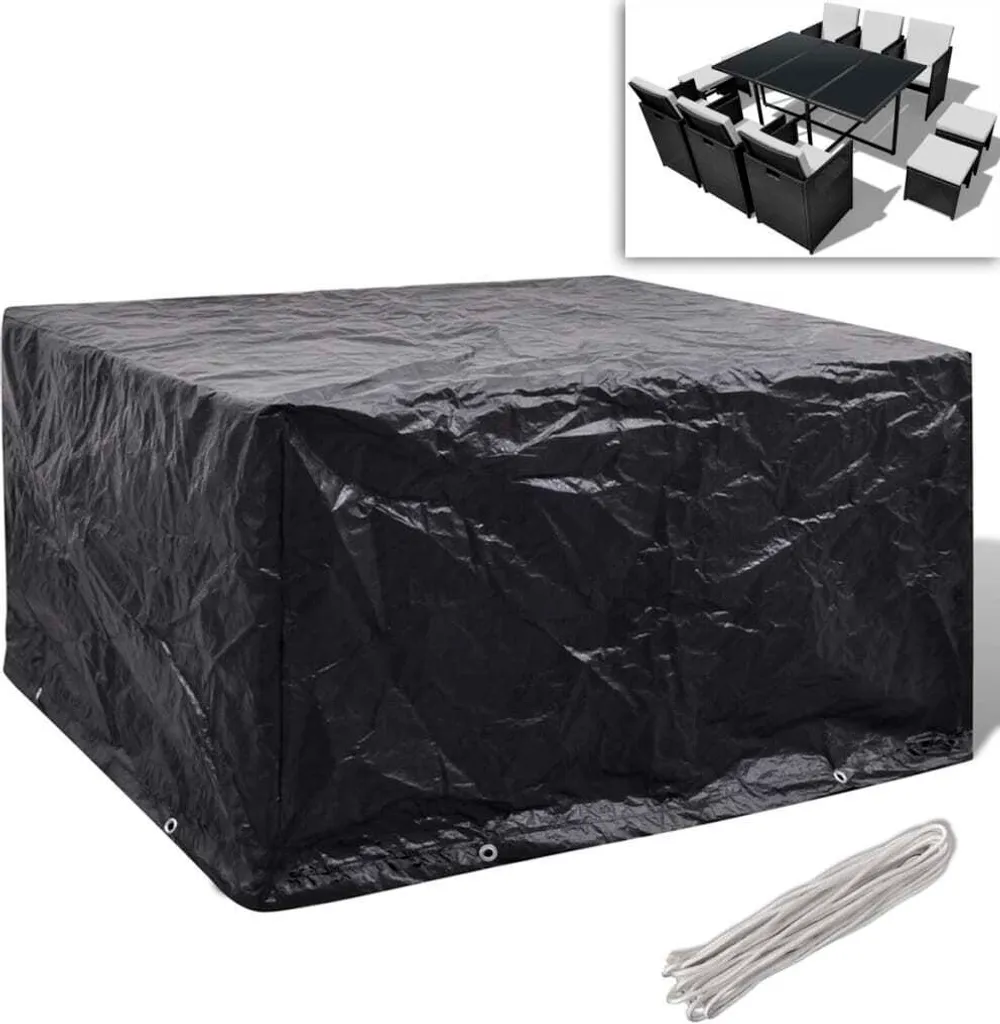 Telo Protettivo Outdoor 172x113x73 cm Antistrappo per Mobili Giardino