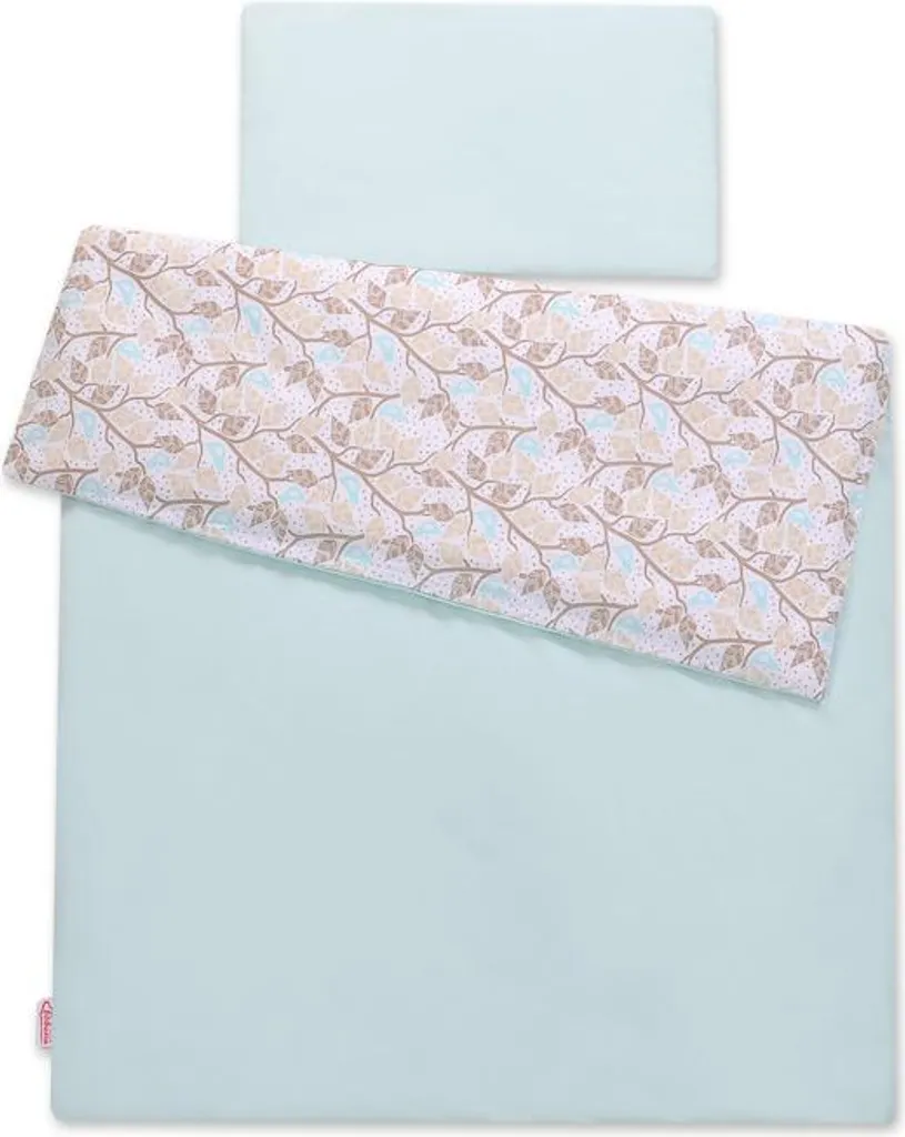 Linge de lit bébé en coton avec housse de couette 2 pièces - Beige Zen