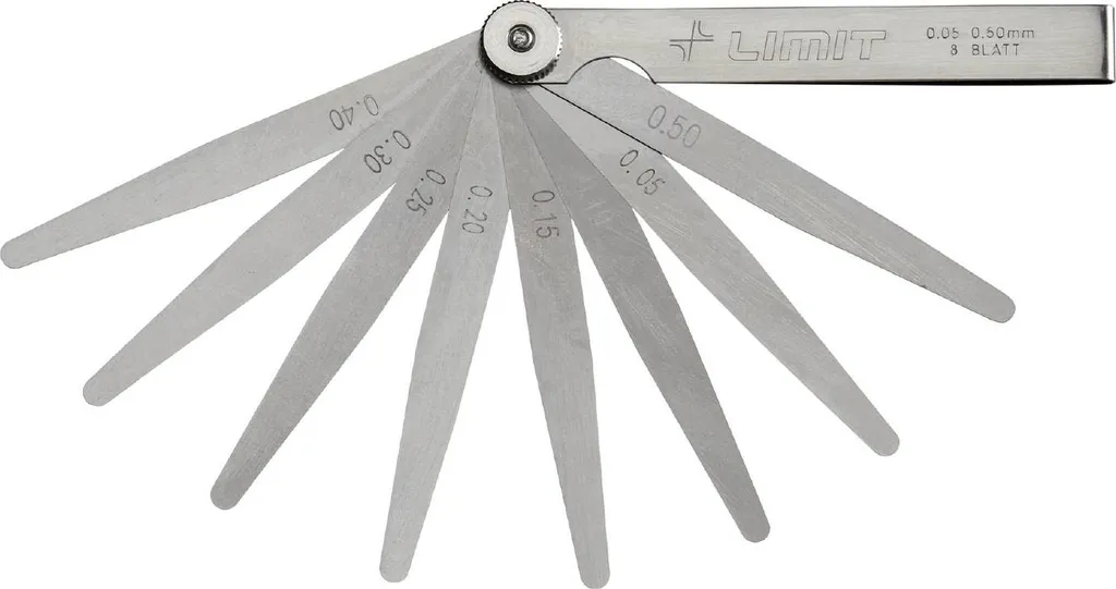 Spessimetro Limit 0.05-0.50mm | Ideale per Regolazione Valvole e Liuteria