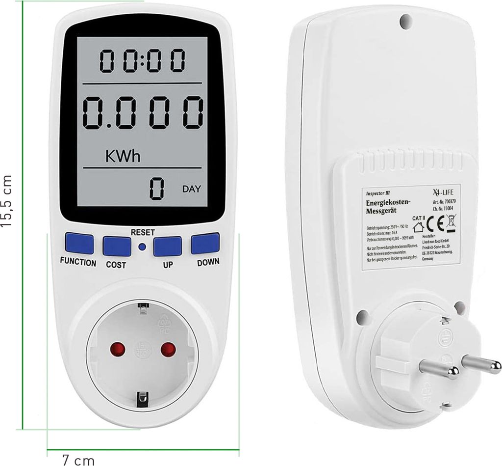 Zariadenie na meranie nákladov na energiu X4-LIFE Inspector Obrázok produktu 