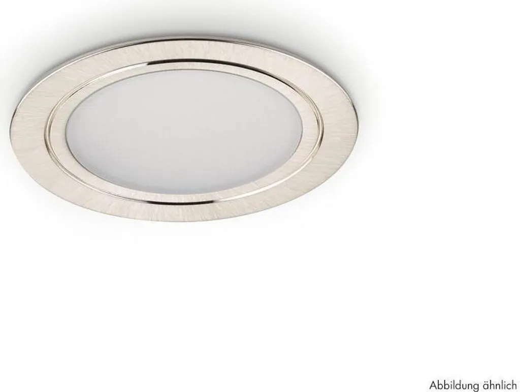 Naber 7063358 Anelli LED 12V 4W Acciaio Inox Foro 58mm Luce Calda