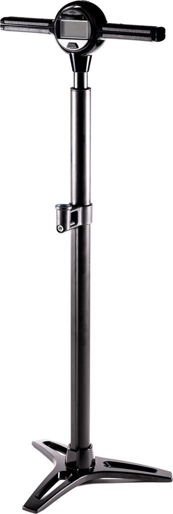 Crankbrothers Floor Pump Manometer + Schlauch, Klic Standpumpe, digital, black