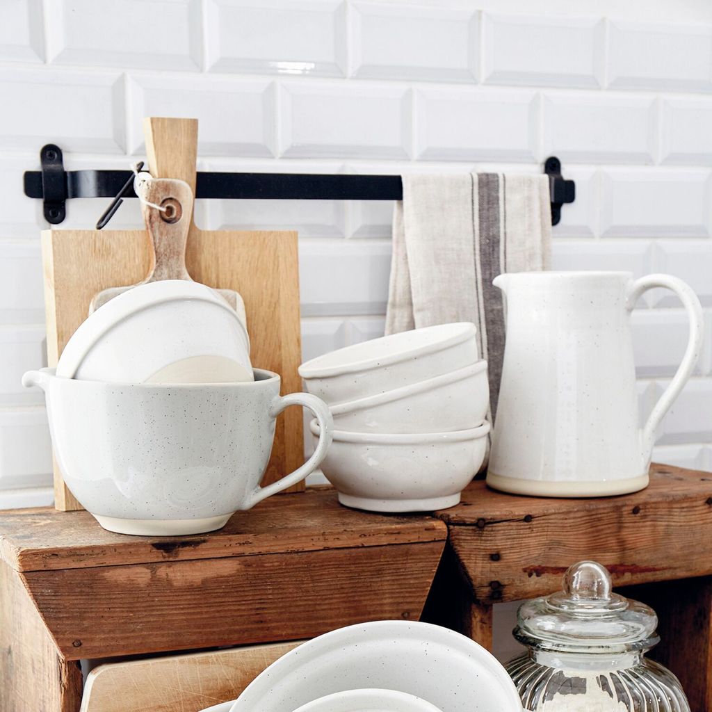 COSTA NOVA Fattoria Utensilienbehälter, white, Höhe: 189 mm, Länge: 133 mm