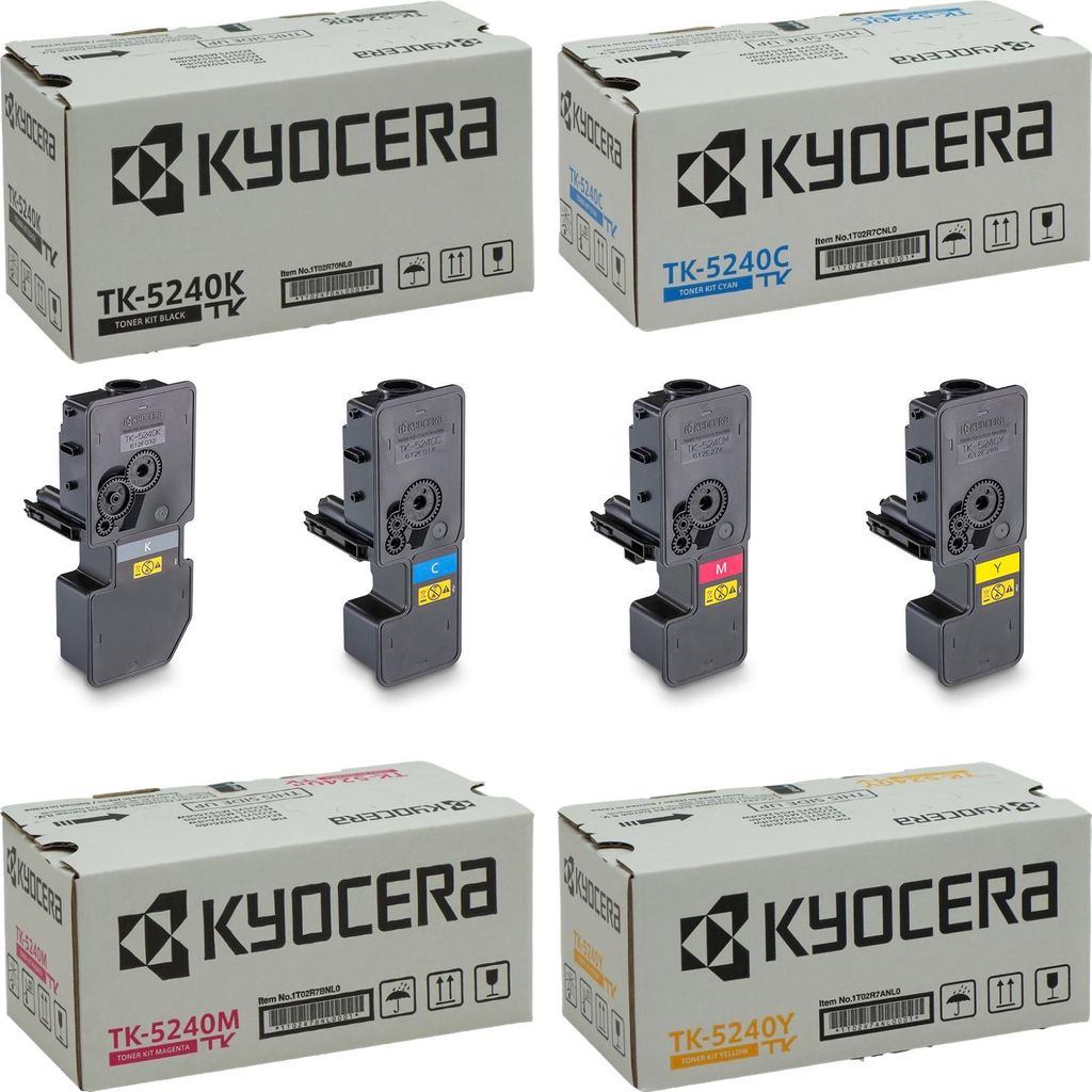 Original Kyocera TK-5240 Set M5526  P5026 cdw /cdn 4 Toner Produktbild 