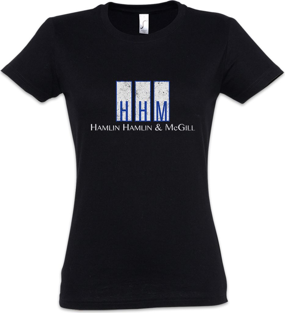 Urban Backwoods Hamlin Hamlin & Mcgill, Damen T-Shirt, Farbe: Schwarz, Größe: XS