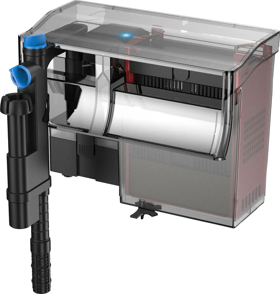SunSun CBG-800 Filtro appeso con lampada UVc, filtro appeso da 800 l/h per acquari fino a 190 L