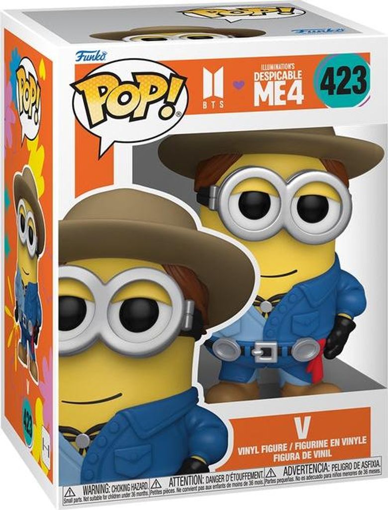 BTS x Ich - Einfach unverbesserlich 4 Funko Pop! Vinylfigur - Sammlerspielzeug
