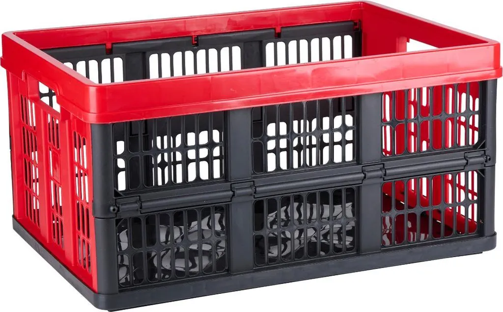 Organiseur de coffre voiture 45L - Caisse de transport pour courses