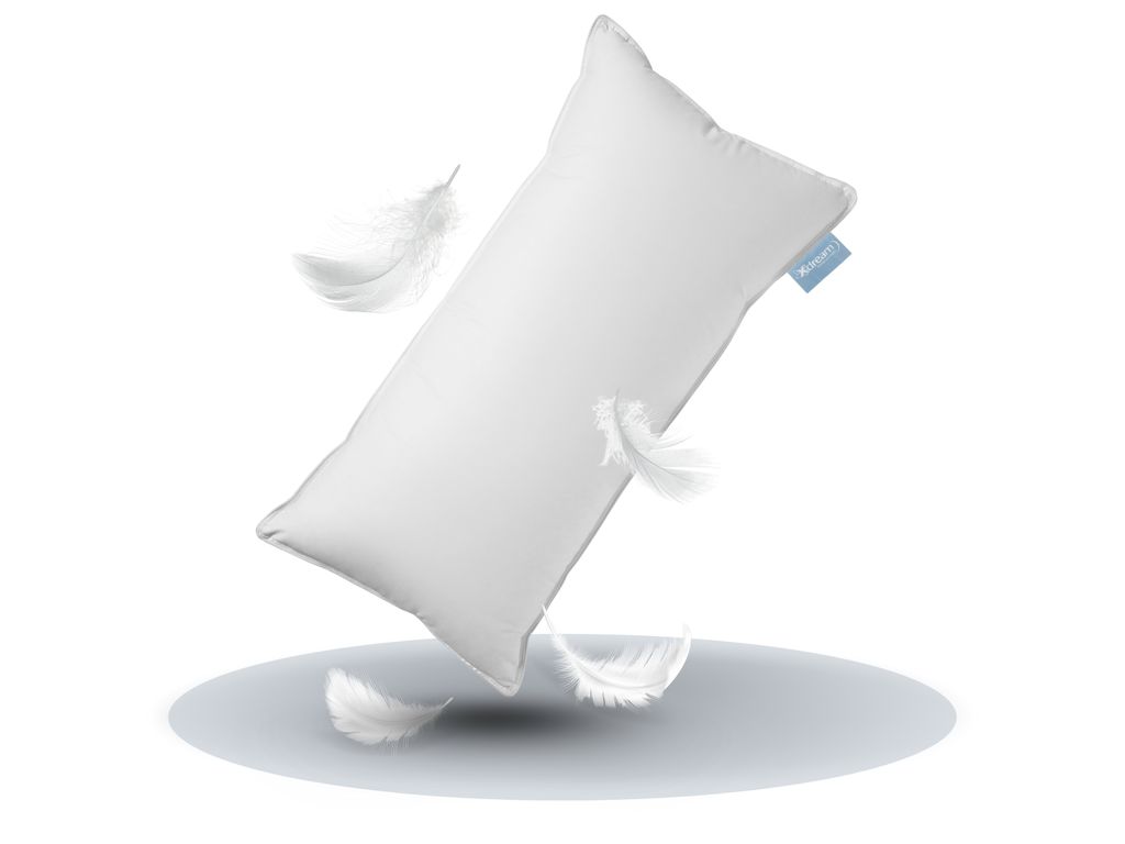 Premium Daunen Kopfkissen | 40 x 80 cm | XDREAM Daunenkissen