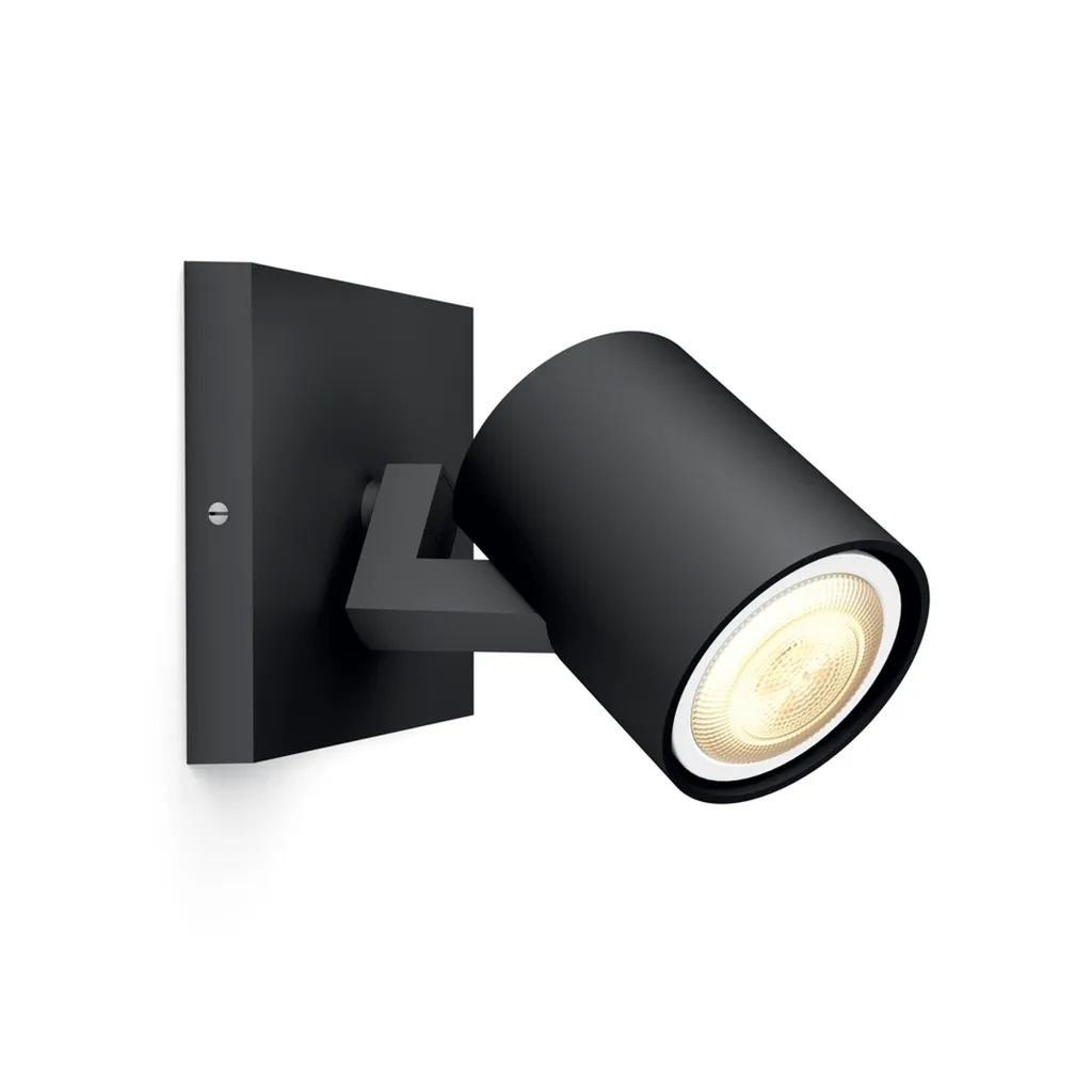 Philips Hue White Ambiance Spot LED Extension Noir GU10 5,5W Connecté