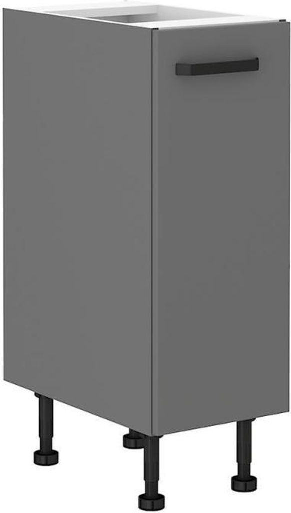 Ausziehschrank NELJA – Breite 30 cm, Anthrazit